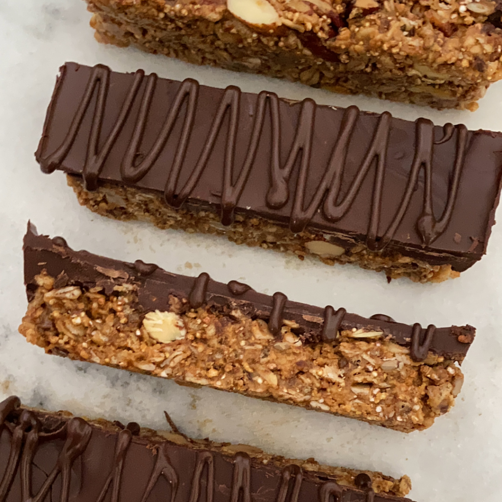 No Bake Granola And Peanut Butter Bars La Soleta Arte En Cocina