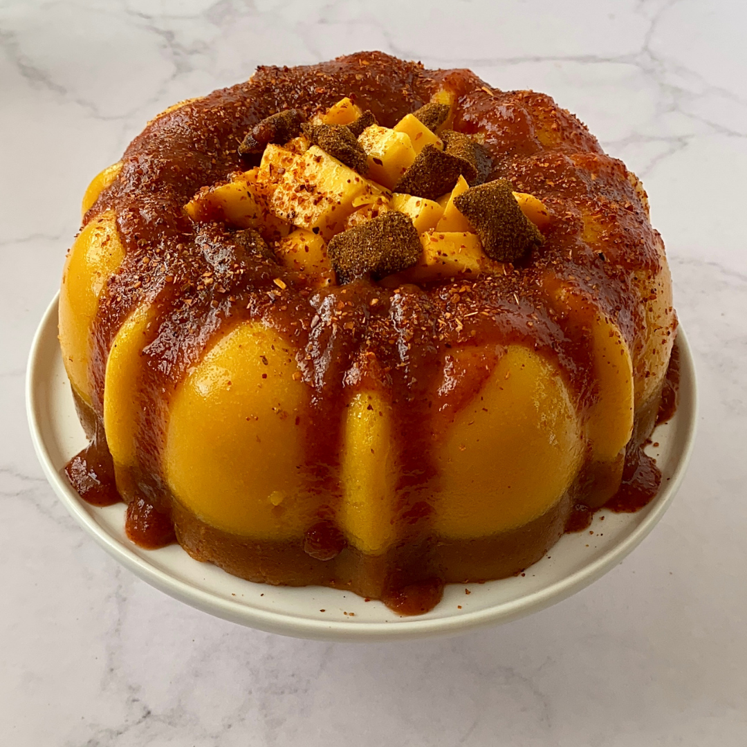 Gelatina de Mango con Chamoy