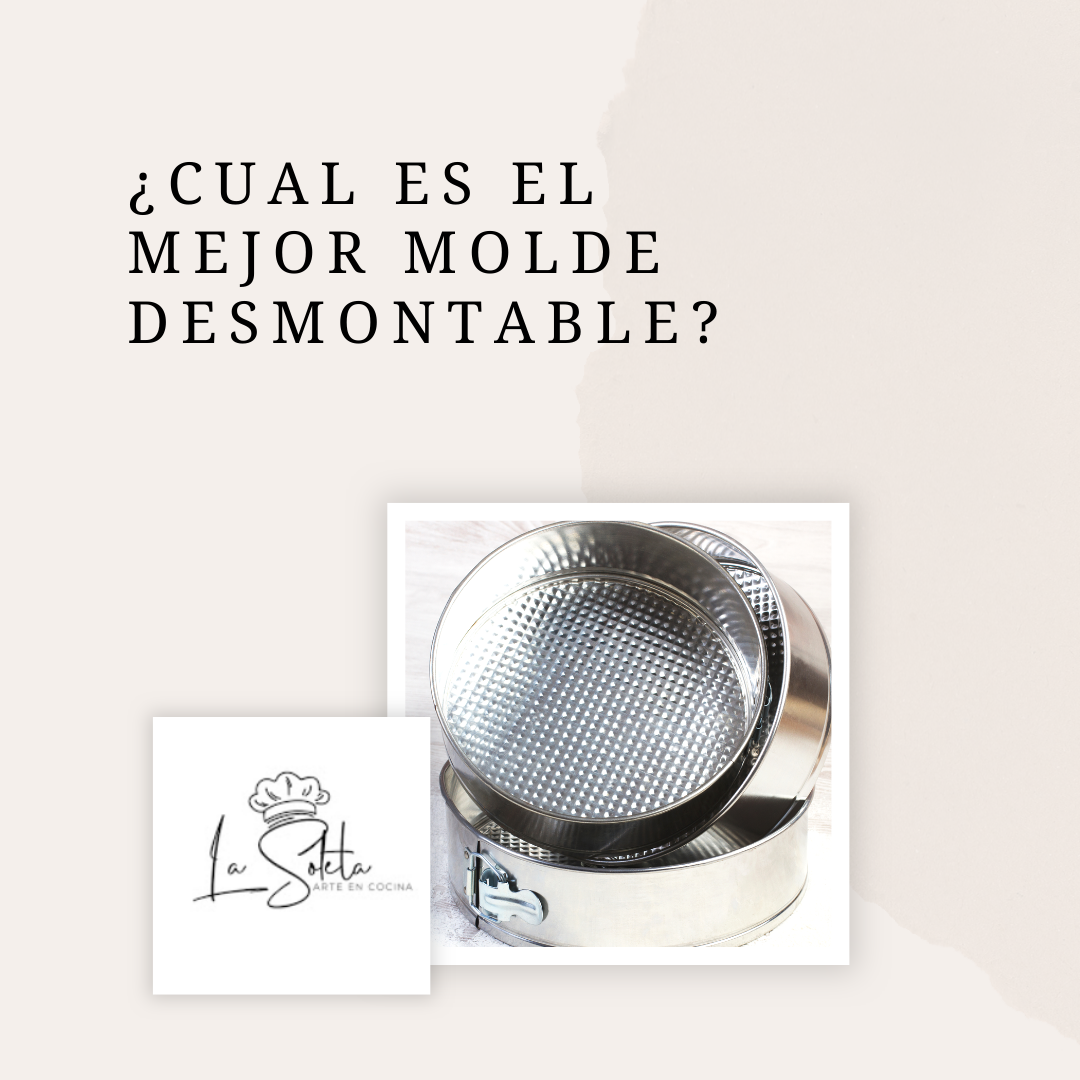 Cuales son los mejores moldes desmontables