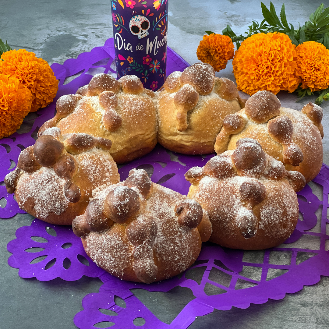 Rosca de pan de muerto