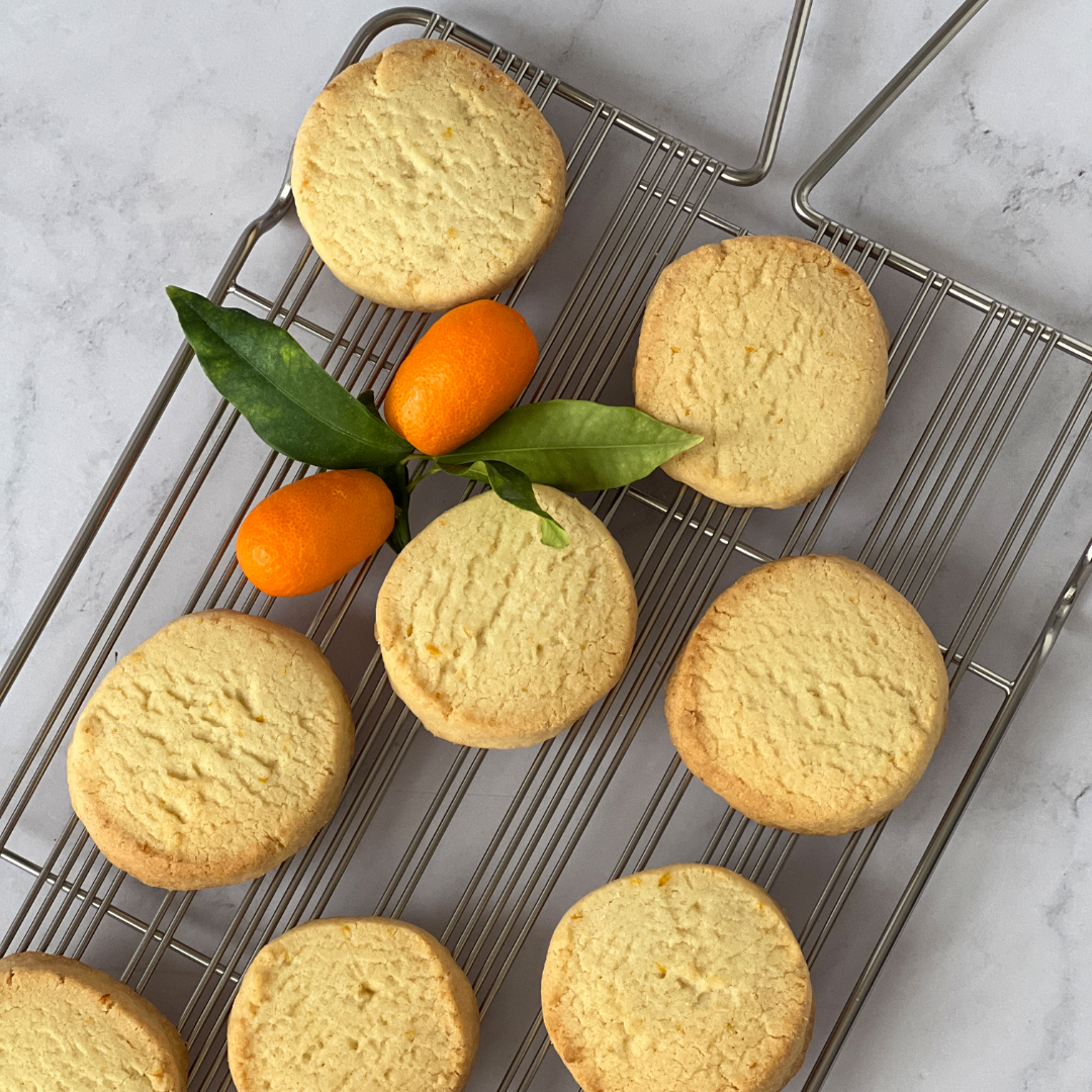 Polvorones de naranja