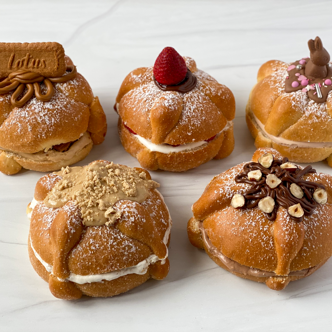 Pan de Muerto 5 rellenos diferentes