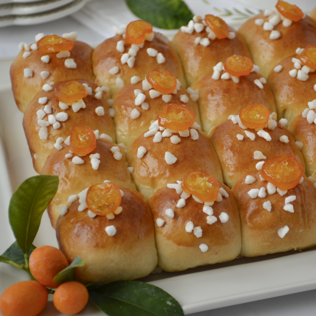 Colchones de naranja