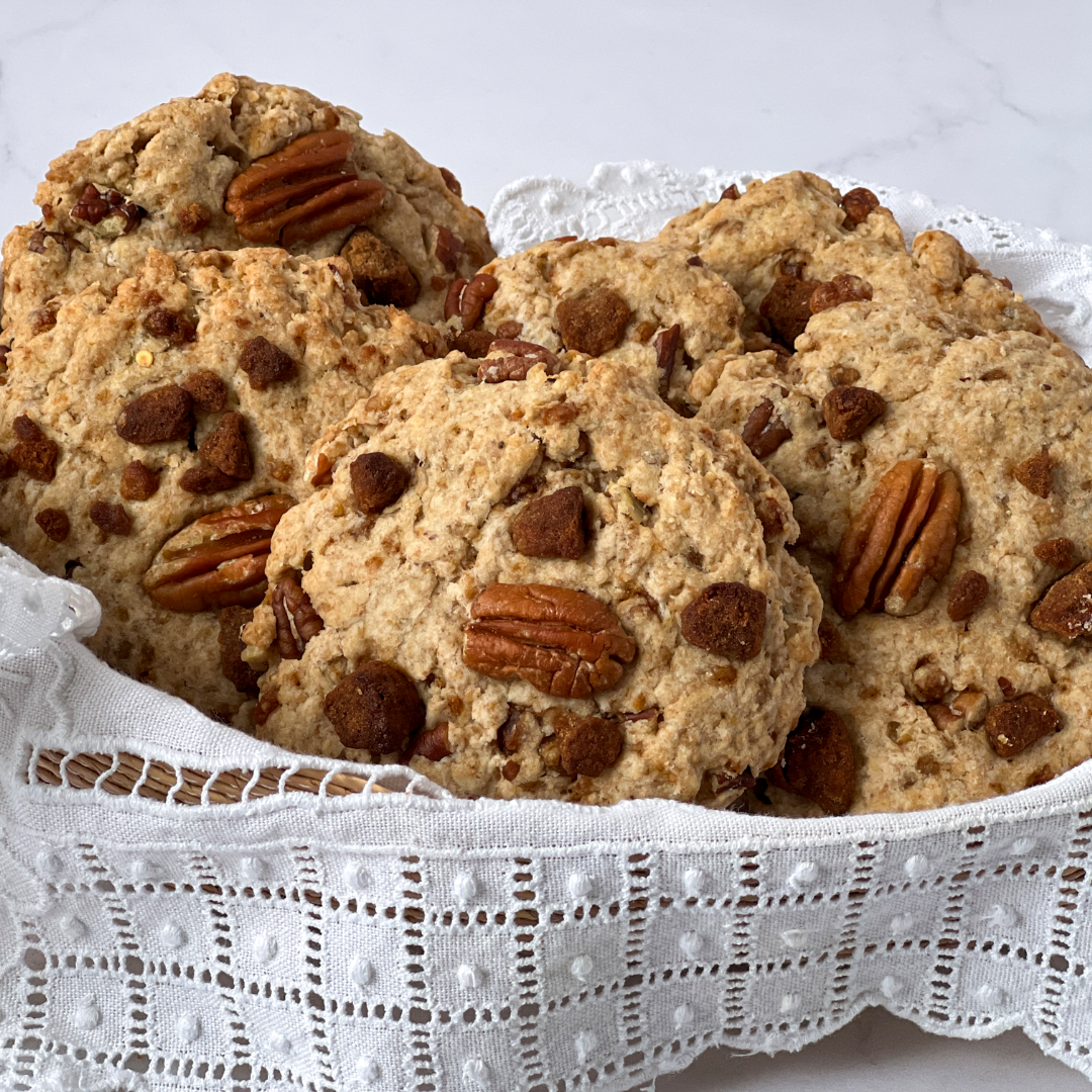 Semitas de piloncillo con nuez