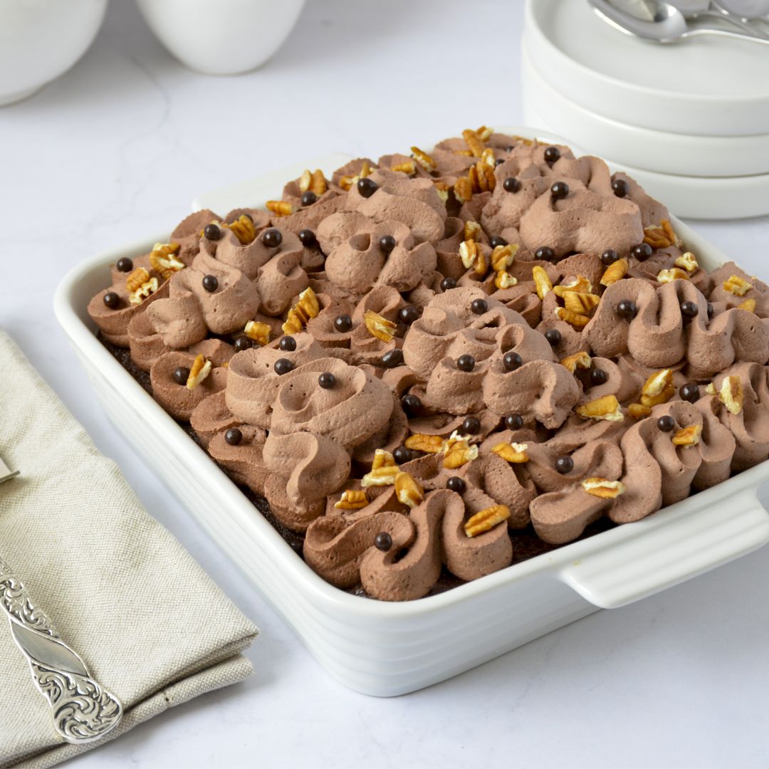 Tres leches de chocolate