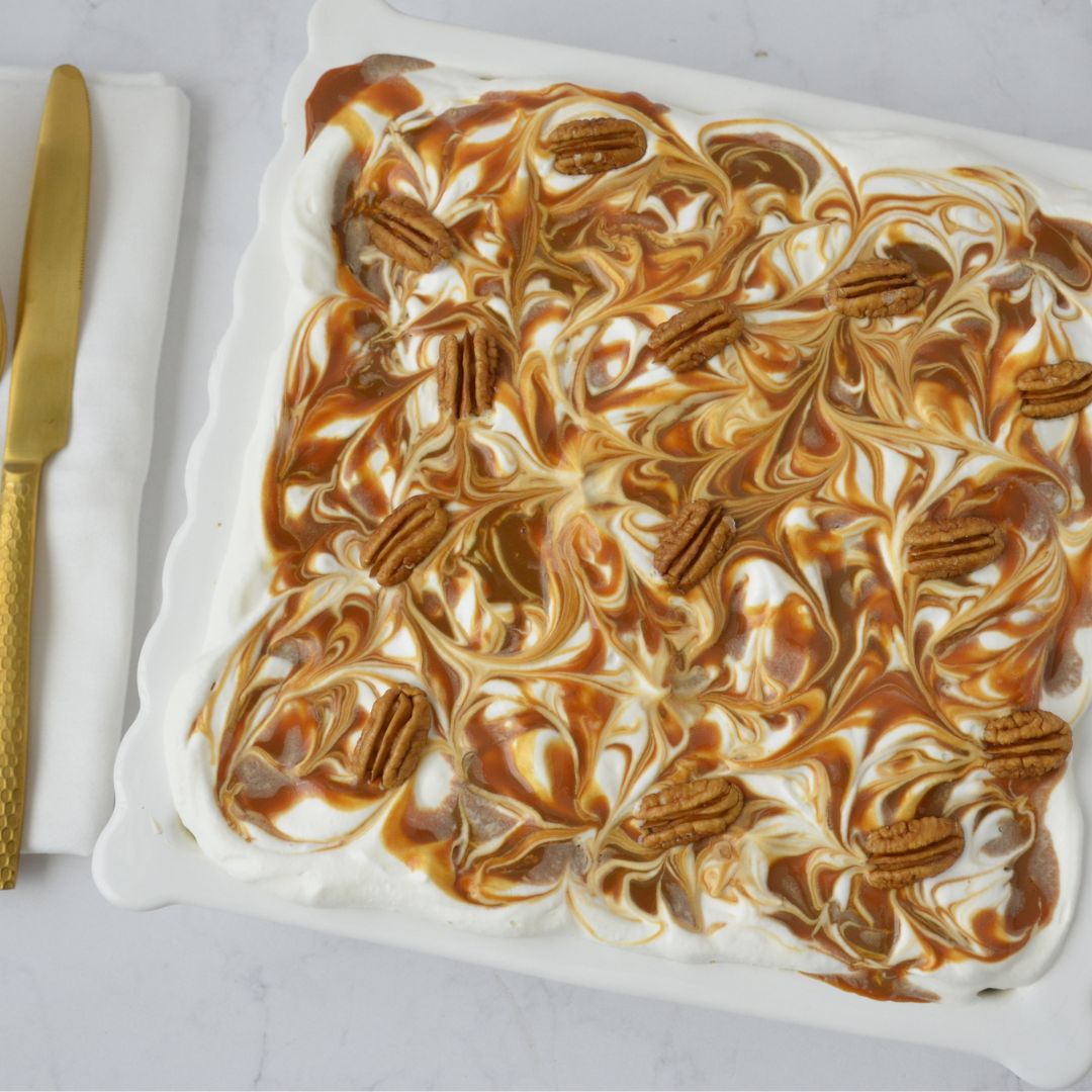 Tres leches de dulce de leche