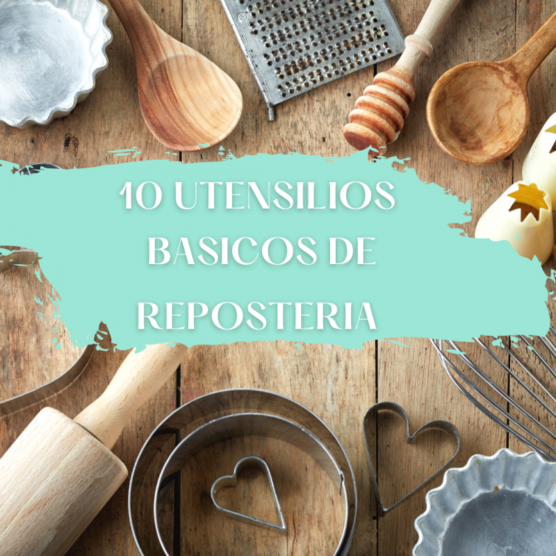 Utensilios básicos de repostería